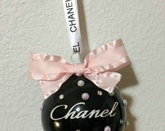 chanel christmas ornaments etsy|chanel christmas set 2023.